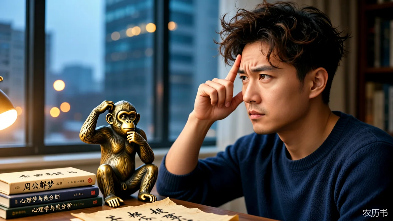 梦见猴子是什么意思，周公解梦和心理学的不同说法