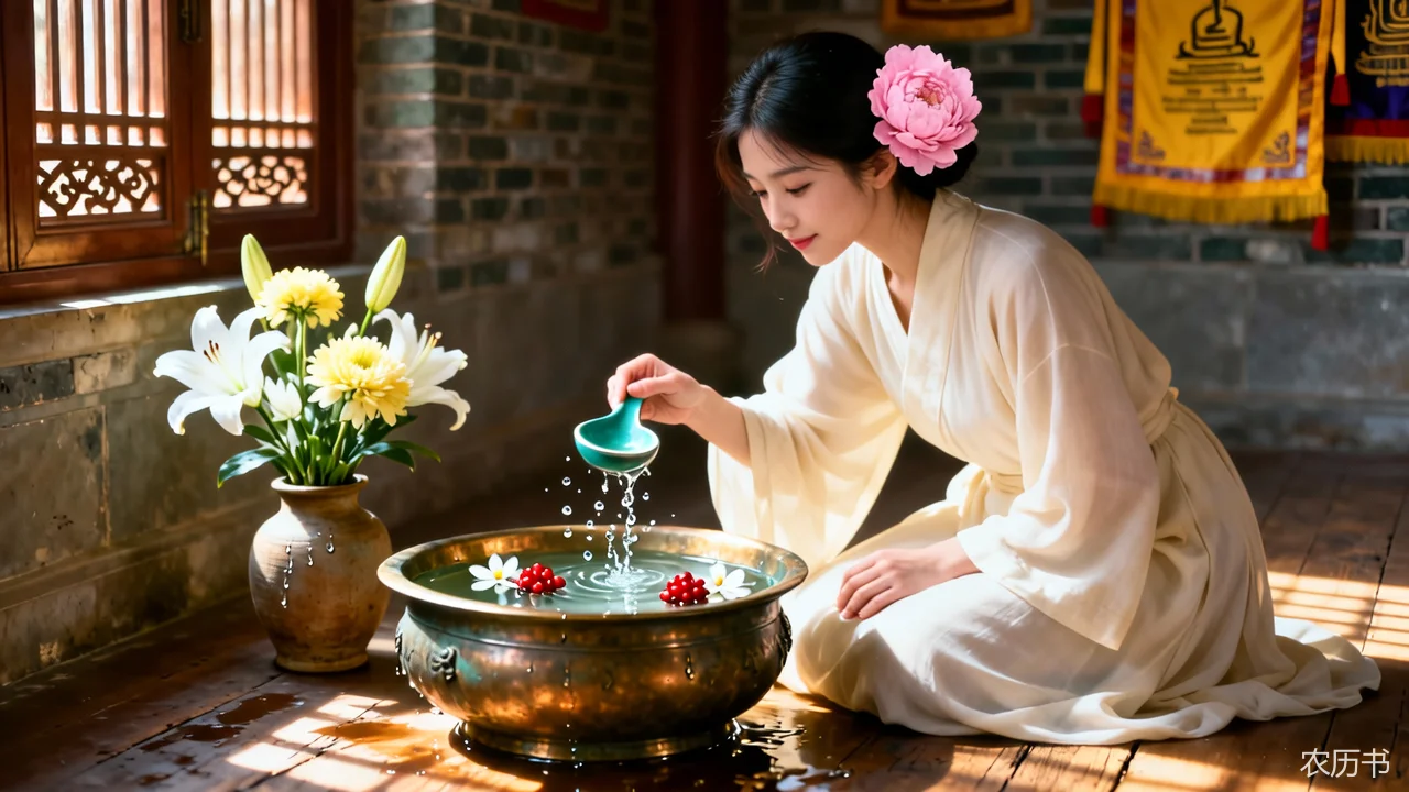 浴佛节怎么过才圆满,洗佛、供花、喝圣水这些讲究得知道 浴佛节怎么过才圆满,洗佛、供花、喝圣水这些讲究得知道